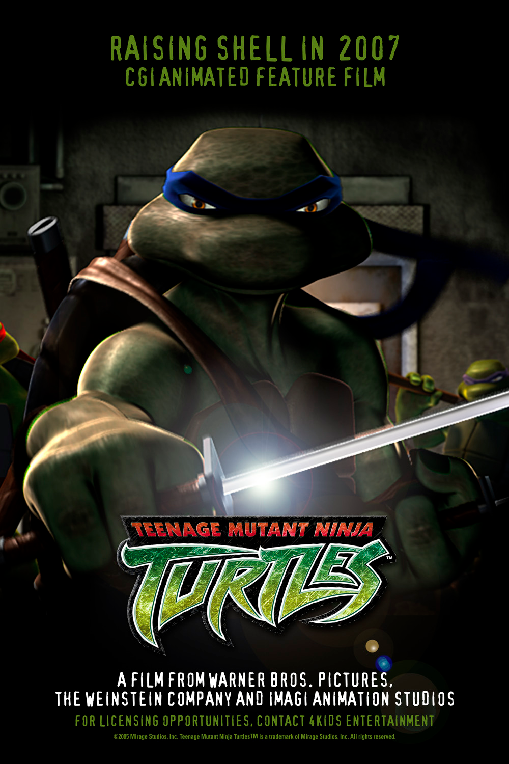 The Teenage Mutant Ninja Turtles TMNT (2007) - Ninja Rùa 2007