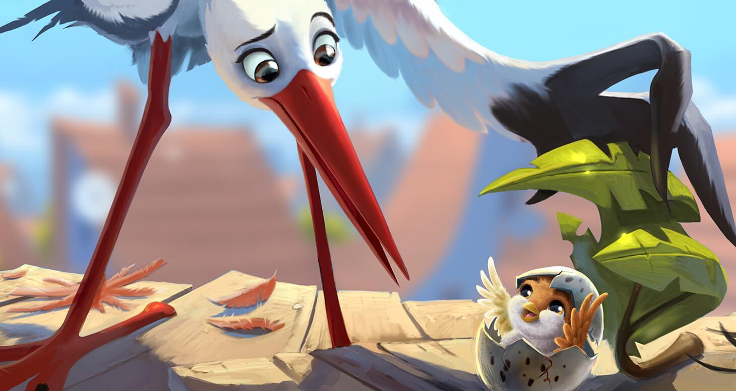 Xem phim A Stork's Journey - Vẹt Cò Phiêu Lưu Ký Vietsub