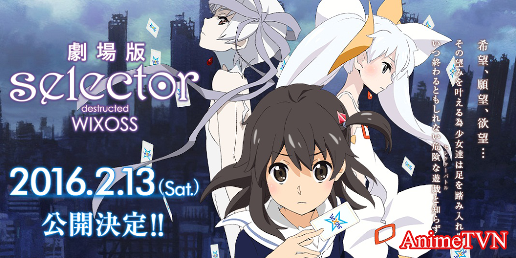 Xem phim Selector Destructed WIXOSS Movie - 劇場版 selector destructed WIXOSS Vietsub