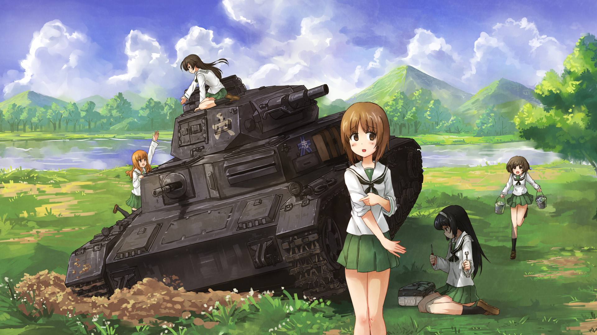 Xem phim Girls Und Panzer - Girls & Panzer Vietsub