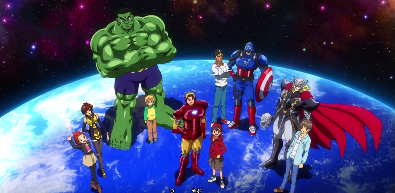 Xem phim Marvel Disk Wars: The Avengers - Biệt Đội Siêu Anh Hùng Vietsub